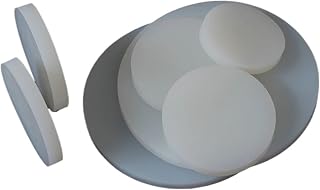5 juntas de silicona blanca (diámetro de 30 a 150 mm, grosor de 1 a 10 mm), resistentes al calor y al aceite.(150mm 4mm)