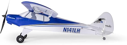 Miniatura 8 de HobbyZone RC Airplane Sport Cub S 2 24.213 in RTF Todo lo necesario para volar está incluidoTecnología segura HBZ444000, BlancoAzul