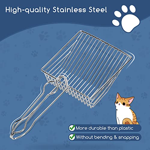 Nobleza Stainless Steel Cat Litter Sifter #TOP30