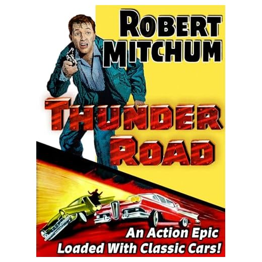 Robert Mitchum in "Thunder Road" - An Action Epic Loaded With Classic Cars!