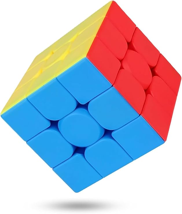 2 adet Speed Cupe Küp Zeka Küpü 3x3 Canlı Renkler Hız Küpü,Fidget Oyuncak Seyahat Zeka Oyunu