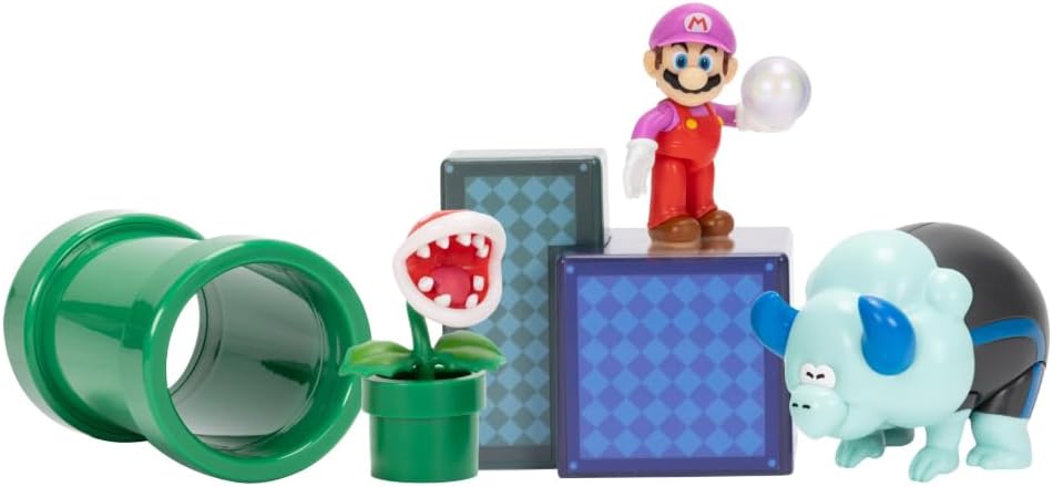 Super Mario Nintendo 2.5" Wonder Diorama