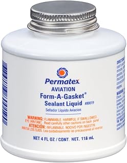 Permatex 80019 Aviation Form-A-Gasket No. 3 Sealant, 4 oz.