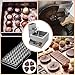 Professional Chocolate Melting Machine with Mixing Wheel - 35-55RPM Adjustable Speed for Even Tempering, Coating & Molding - Stainless Steel Commercial Grade for Bakeries & Candy Shops C