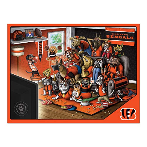 Image of YouTheFan NFL Purebred Fans 500pc Puzzle - A Real Nailbiter