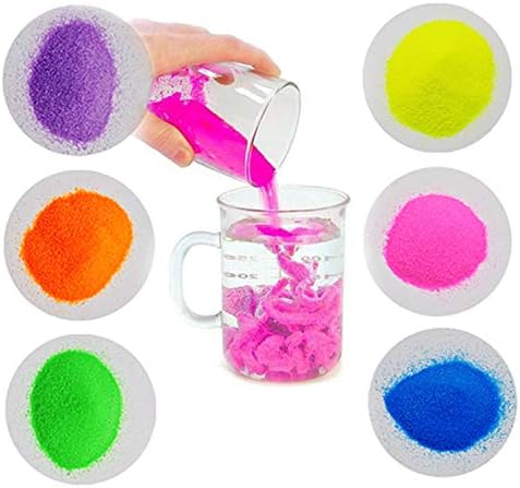 6 Pack Magic Sand - Space Sand Hydrophobic Sand Play Sand Colored Sand Toys for Kids & Adults-6 Colors