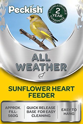 Peckish großes Allwetter-Futterhaus aus Metall, geeignet für Ramtillkrautsamen – Ansicht 4