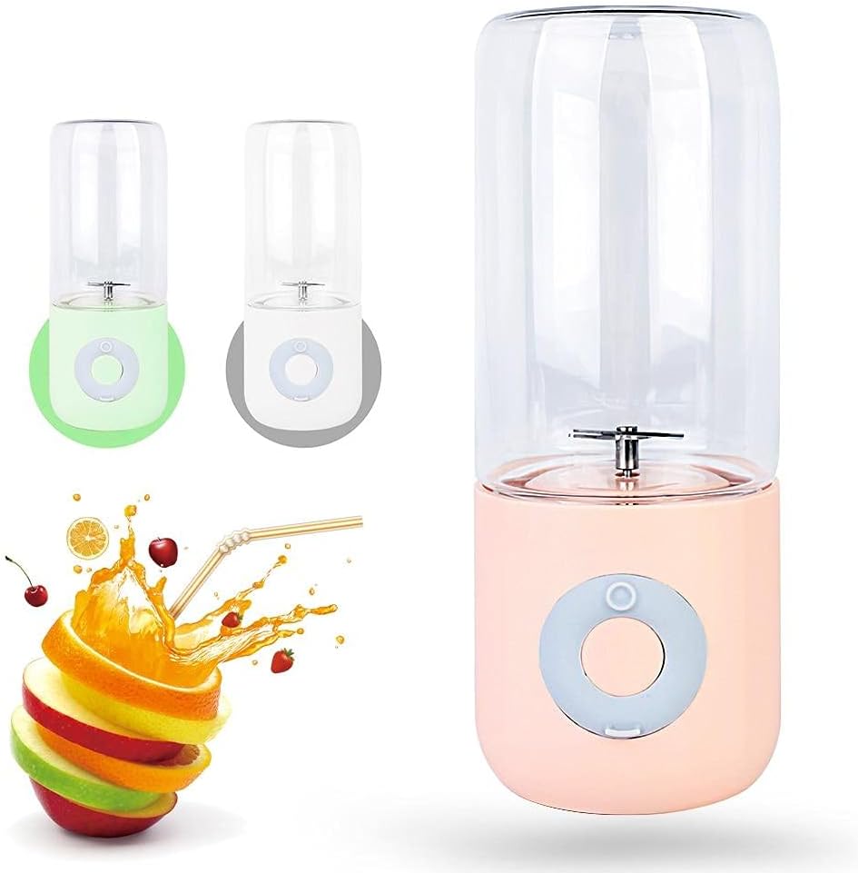 Mini Portable Juicer Usb 6 Blade (Green)