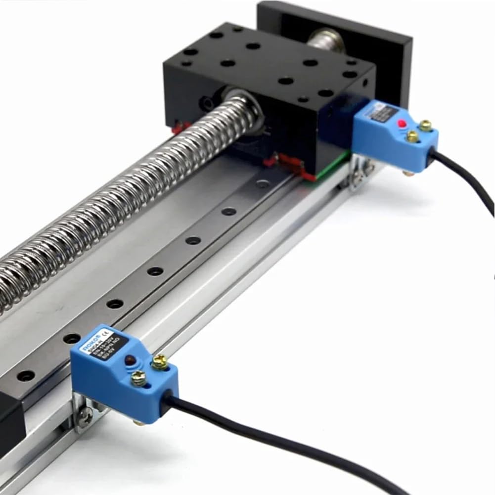 Modulo attuatore per albero guida lineare CNC a doppia rotaia SFU 1605 per carichi pesanti con corsa da 700 mm con Nema23