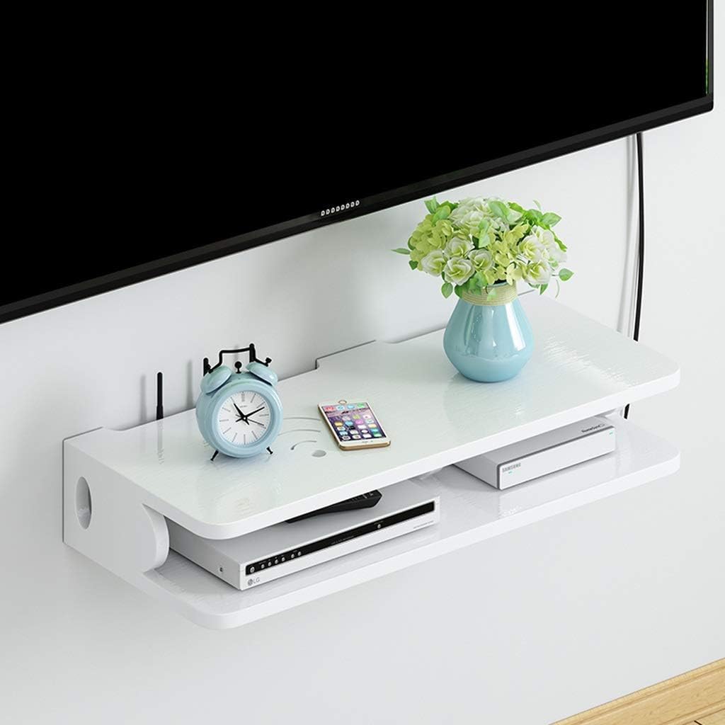 KUROSHIRO テレビスタンド モニタースタンド ホワイト 幅32×奥行33×高