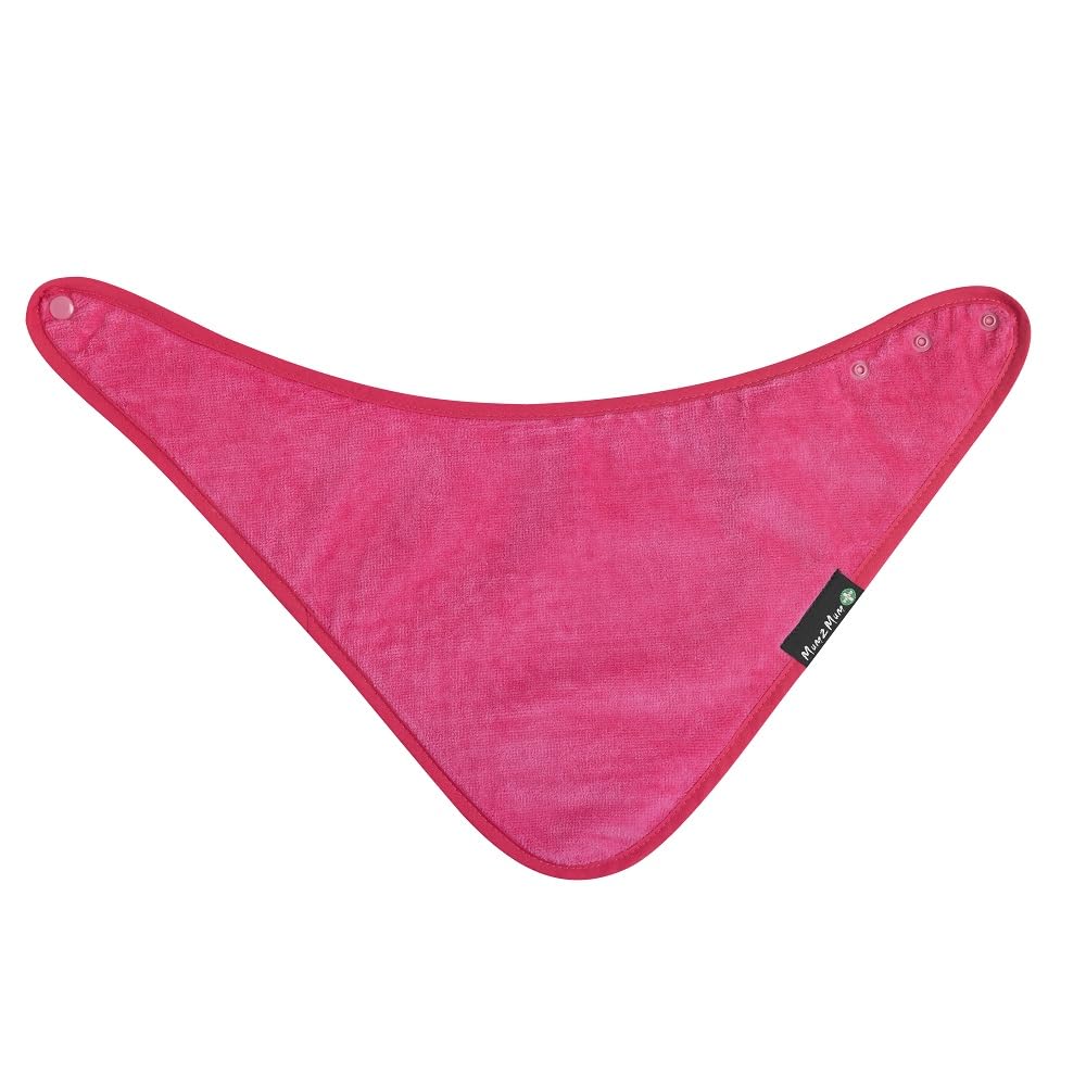 Mum2mum Pink Plus Special Needs Adult Bandana Bib In Cerise
