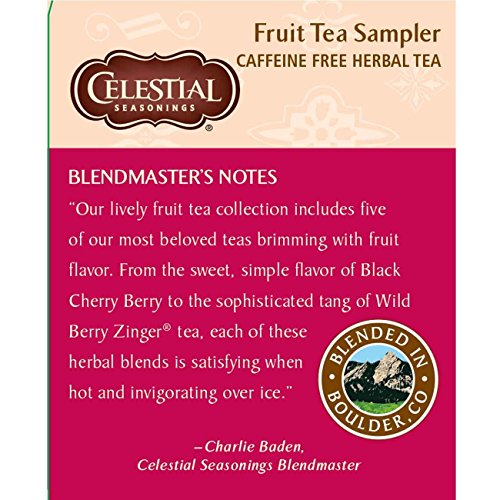 Celestial Seasonings Fruit Tea Sampler, 18 Count (Pack Of 2) #TOP4