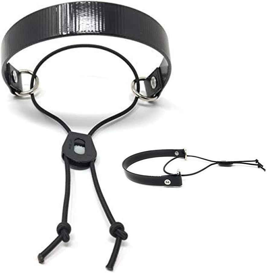 Sparky Pet Co - ECollar Replacement Strap -Black Surefit- Waterproof - Adjustable - Secure Nexus Wheel Lock - for Electronic Training & Invisible Fence Systems - 3/4" (Black)