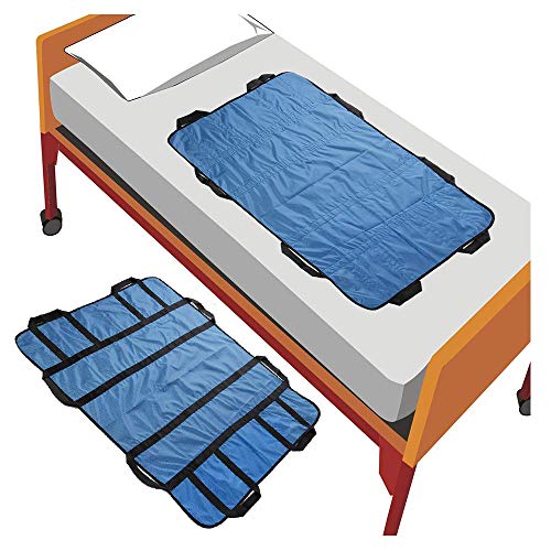 Tabla de transferencia deslizante Cintur�n para paciente traslado correa dispositivos asistente cama cintur�n transporte pacientes tabla deslizante posicionamiento bari�trico ayuda cuidador de 8 asas