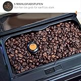 Krups EA895N Kaffeevollautomat Evidence One | One-Touch-Cappuccino | Doppel-Tassen-Funktion | 12 Getränkespezialitäten | Farbdisplay | 2,3L Wassertank | 1450 Watt - 4
