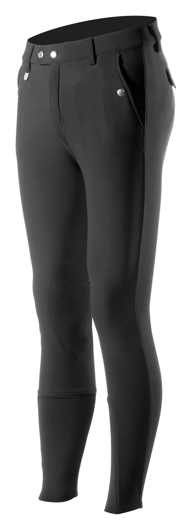 HORZE Pantalon d'équitation à basanes Silicone Grand Prix Homme Noir 48