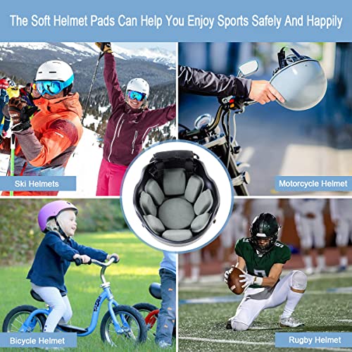 image for Yzpacc Universal Airsoft Helmet Pads, Tactical Helmet Replacement Foam