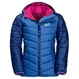 sehr leicht Jack Wolfskin Kinder K Zenon JKT Winterjacke Winddicht Wasserabweisend Steppjacke, Blau (sapphire), Gr. 116