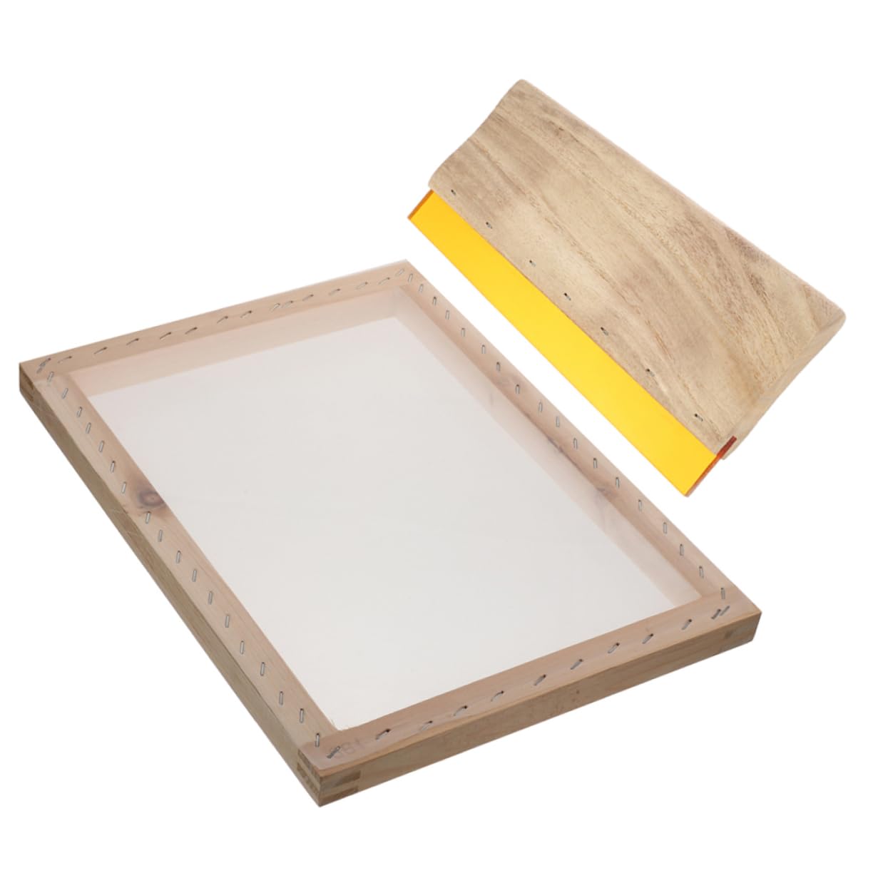 Impression sérigraphique squeegees caoutchouc outils de sérigraphie shirts