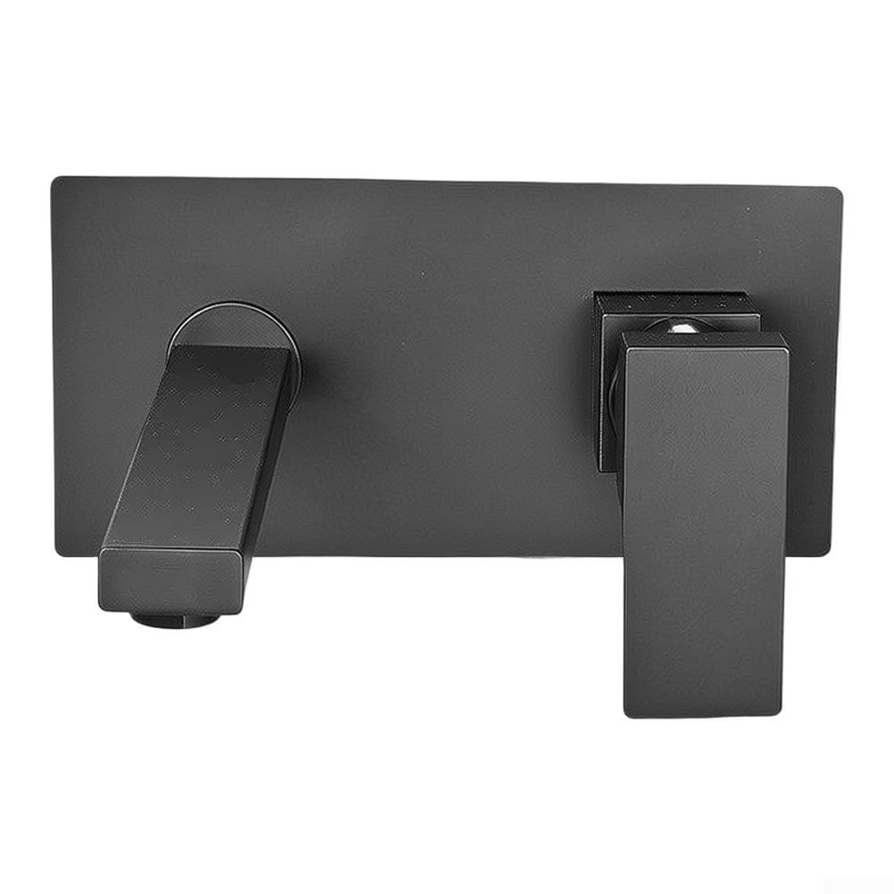 Grifo mezclador monomando para pared, 1,2 GPM, ahorro de agua, aireado