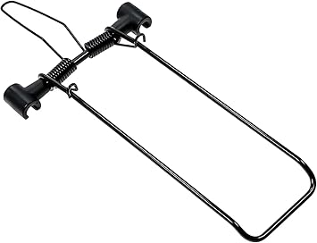 Racktime Unisex - Adult Clamp-it Pannier Rack Clamp, Black, One Size | bike-racks