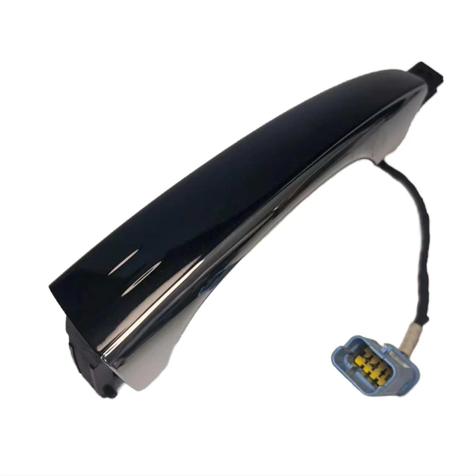 DUHNXUJ Car Door Handle for Citroen for C5 for C6 Car Comfort Access Exterior Door Black Handle(Left Handle)