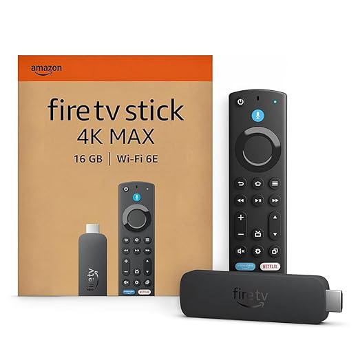 Amazon Fire TV Stick 4K Max Wi-Fi 6E