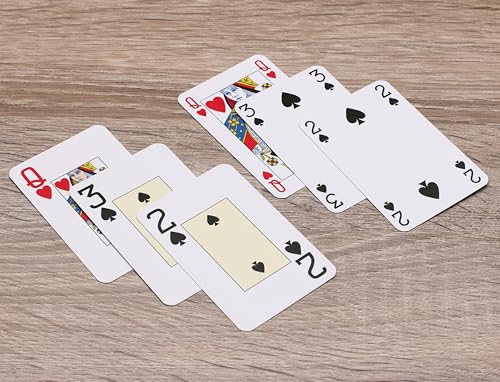 Cartas de Póker Caspari Halsted Floral, 2 Barajas miniatura 5