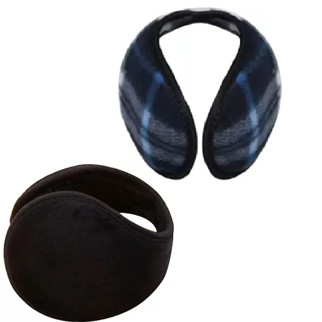Winter ear muffs, ear cover for winter,Behind The Head Style Winter Earmuffs for Men & Women pack 2