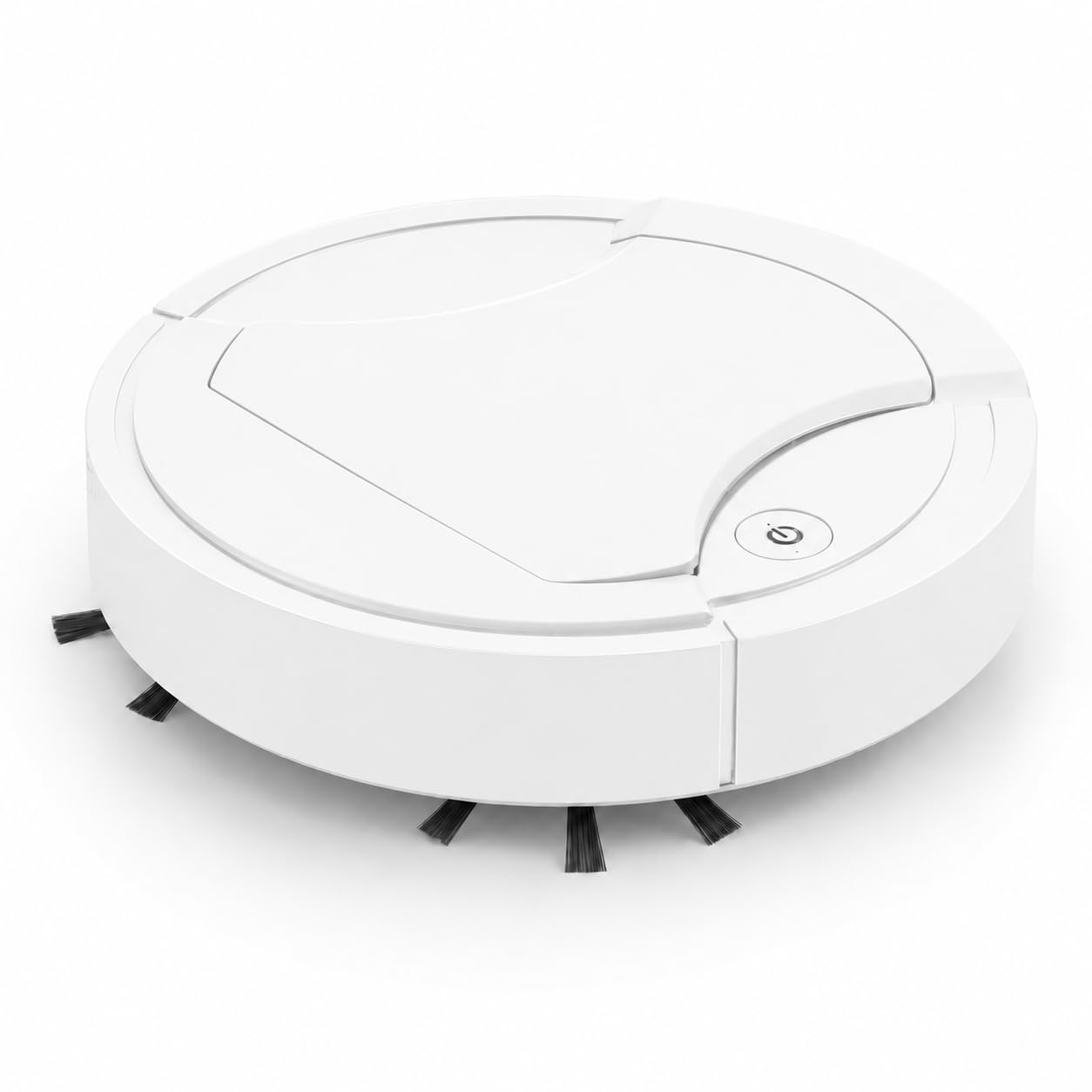 Smart Robot Vacuum Cleaner | Automatic Floor Sweeping Robot, USB Rechargeable Mini Vacuum Cleaner for Home, Office & Pet Hair Cleaning (White)-image-32