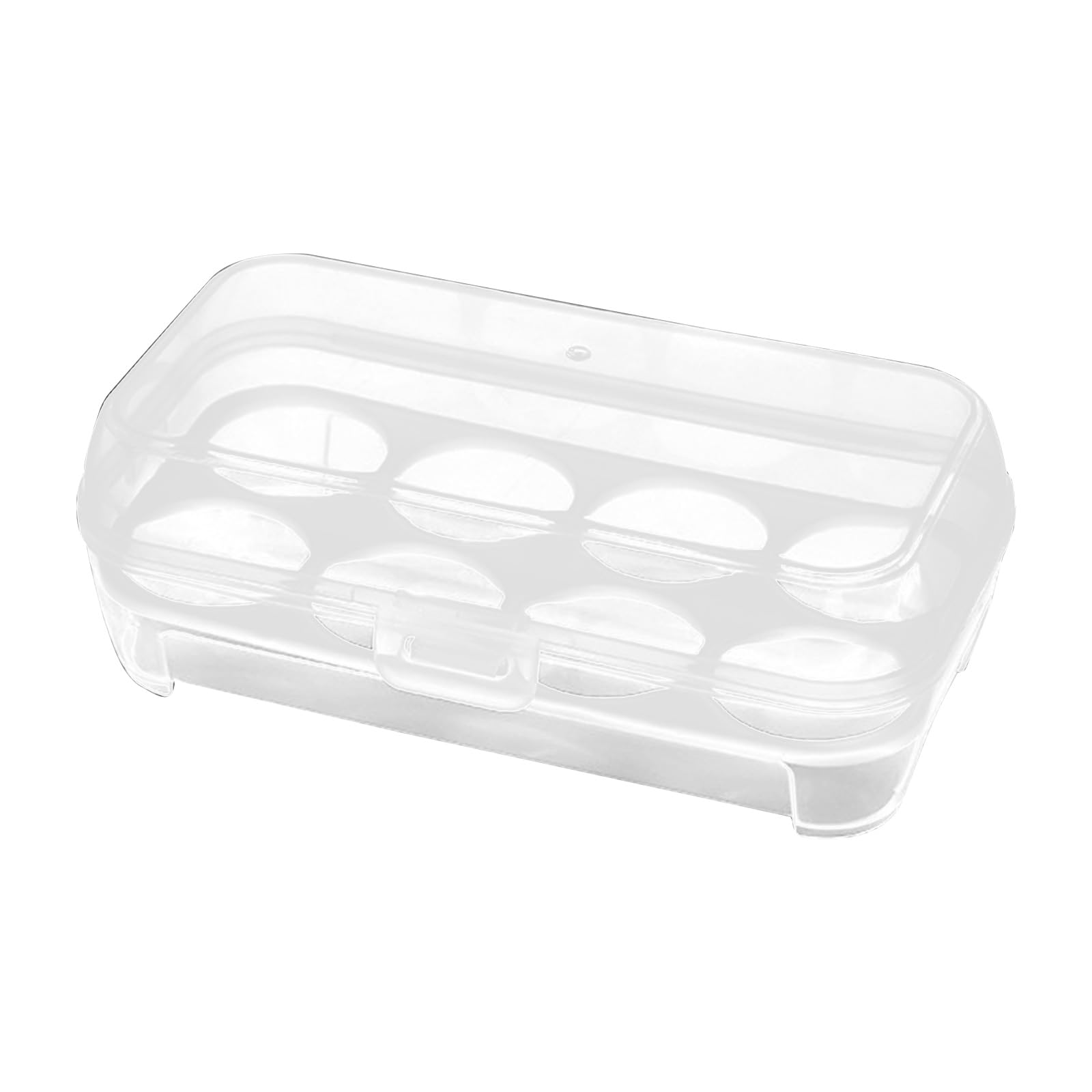 Limtula 8 Grids Camping Shockproof Leakproof 3 Grid / 4 Grid / 8 Eggs Carrier Container Case Eggs Carrier Holder Storage Box Case Covered Holder For Fridge Storage Container Fridge Trays Tray With Lid