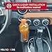 CUPHOLDER front of cabin for Mazda Miata MX5 ND and Fiat 124 Spider | Car Beverage Holder | Console Bottle Cup Drink Holder | VelociMods