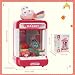 Imagen de Arkyomi Mini Máquina de Garra para Niños Juguete de Garra con 10 Muñecas 10 gacha con Luces y Sonidos interactivos Máquina de