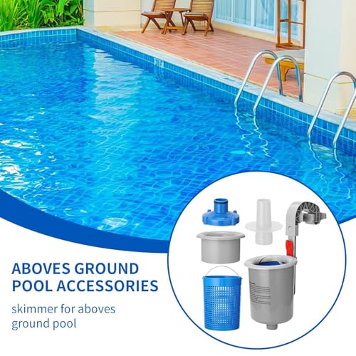 Kit écumeur de piscine robuste et durable pour skimmer de surface extérieur efficace - 3