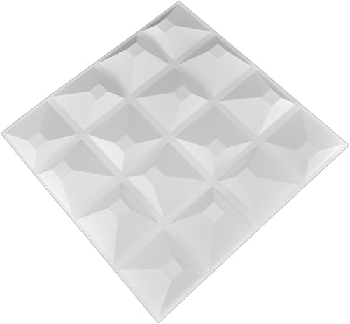 Miniatura 89 de Art3d Panel de pared de 19.7 x 19.7 pulgadas (paquete de 12) color negro