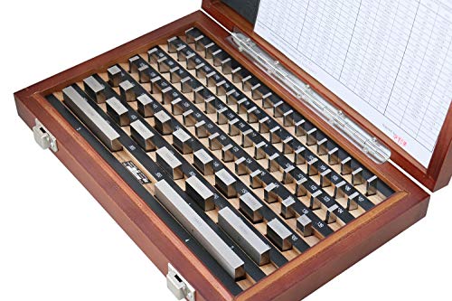 Accusize Industrial Tools 81 Pcs Steel Gauge Block Set, Grade B, P900-S581 #TOP7