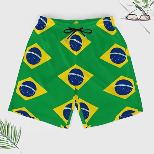 Flag Men's Swim Trunks Short Beach Shorts Swimming Trunks with Pockets3
