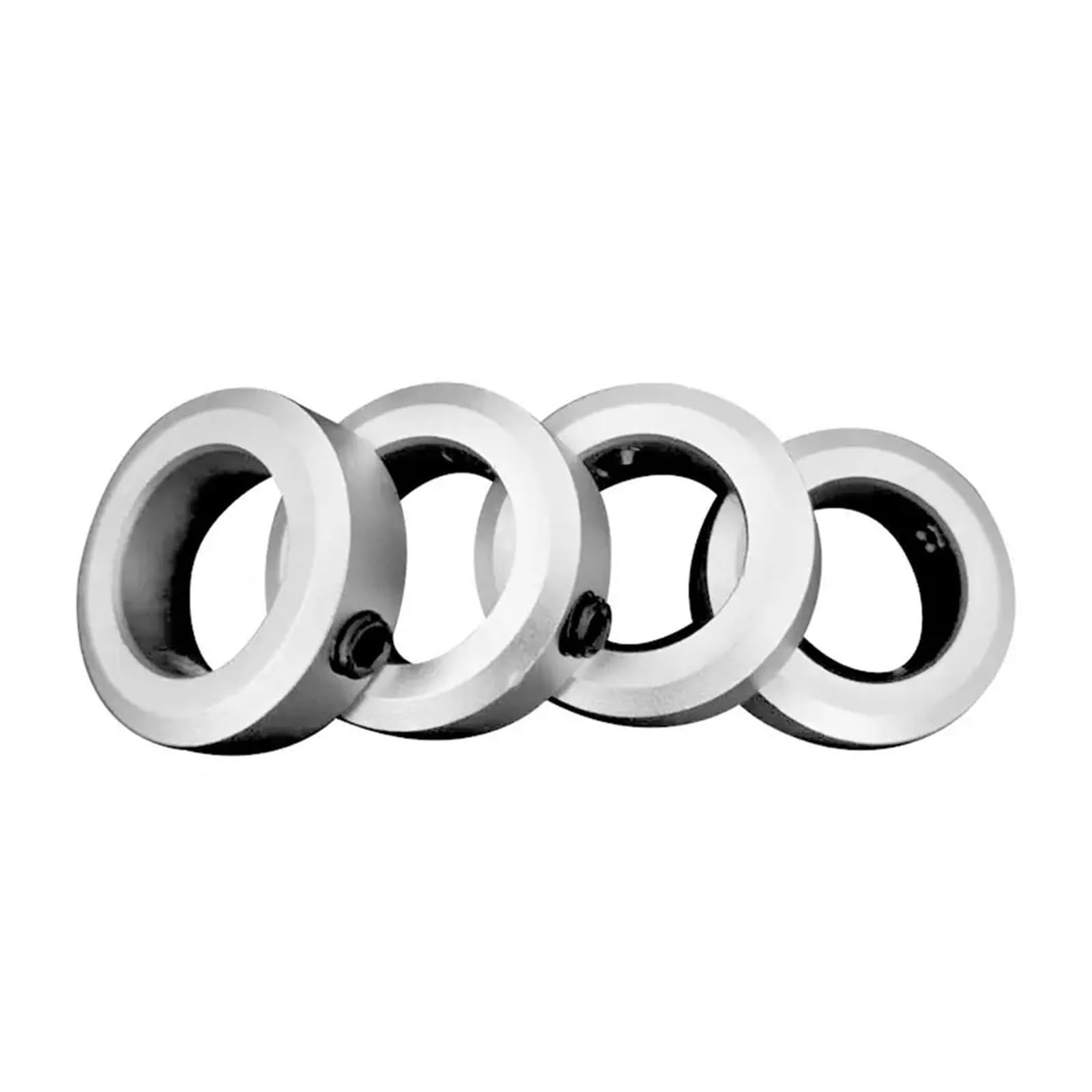 Bague de butée de verrouillage fixe en alliage d'aluminium (1 pièce) - Collier de positionnement d'arbre de retenue de 6 à 30 mm de diamètre avec vis for machines(22-35-10)