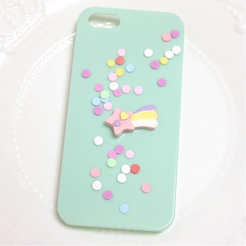 Miniatura 117 de EHOPE Gránulos falsos de polímero de 3.53 oz, chispas de resina sintética, gránulos de arcilla para resina, chispas de caramelo falso para arte