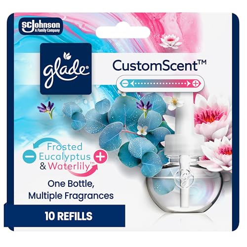 Glade PlugIns Refills with CustomScent Technology, Eucalyptus & Waterlily, 10 Refills - image 1