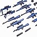 MaozyHomie Battle Blocks Bricks 21 Pcs German Weapons Pack Military, Battle Bricks, Toys Military Equipment, 4 Countries Weapons Accessories Compatible with Major Brand, 3 Years Old and up