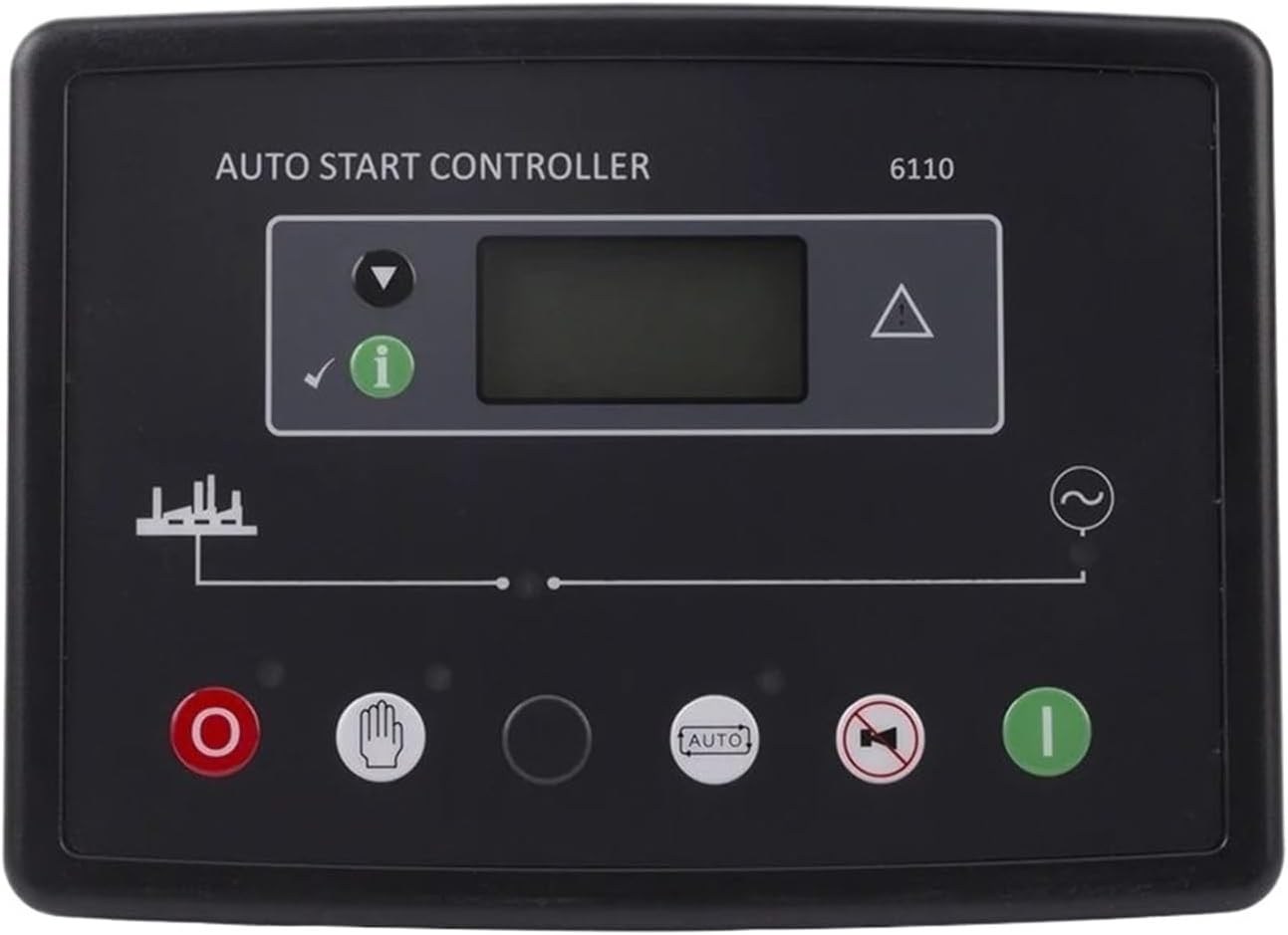 Generator Controller DSE6110 Auto Start Diesel Genset Control Pannel Charge Remote Alternator Controller Circuit Electric Board(6120)
