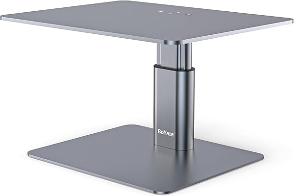 BoYata Supporto Monitor in Metallo Regolabile