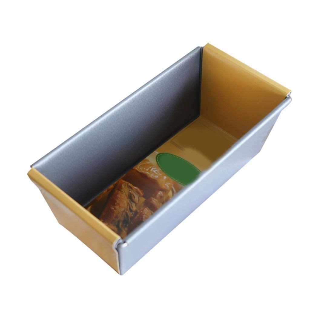 ZHANGXIAO Brotbackform, Nicht Klebrig Rechteck Brot Backform Aluminium Backen Schimmel Mini Zuhause