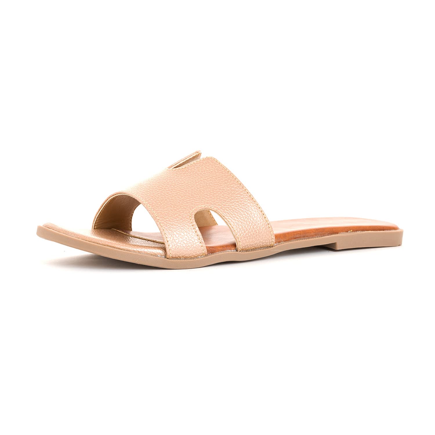 Cleo Beige Mule Flat Sandal for Women - Size 4 (B0BDRVWMW8) Amazon Price History, Amazon Price Tracker