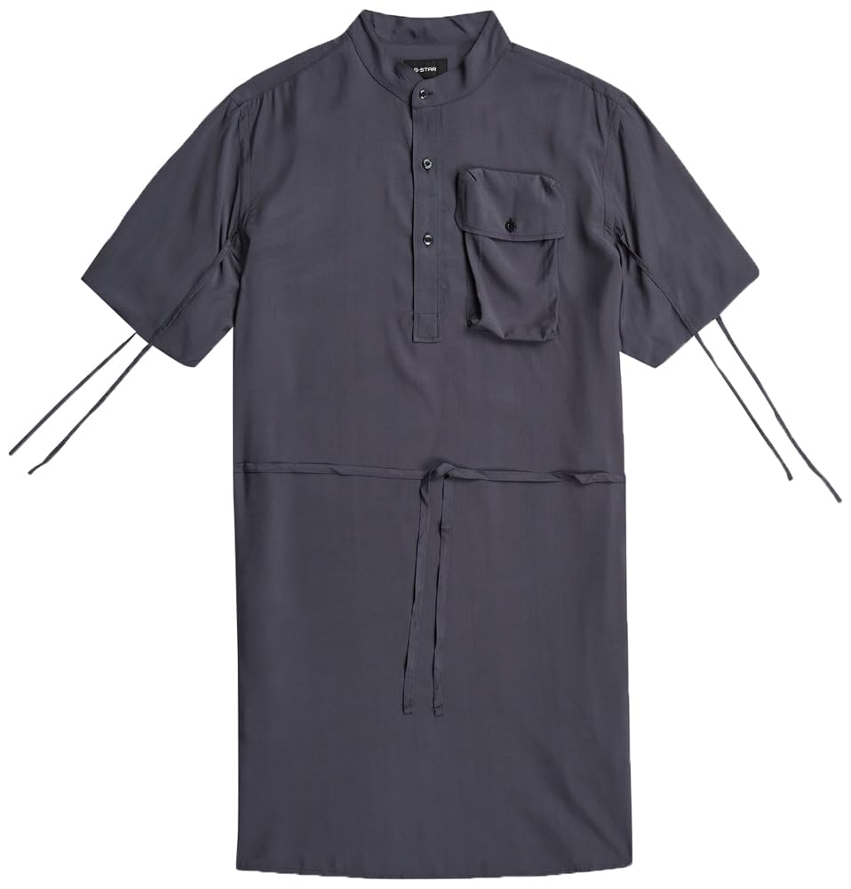 G-Star Fluid Dress SS Wmn NAN Donna