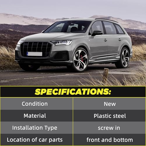 Image of Under Engine Splash Shield Fit for 2017-2024 Audi Q7 3.0L,Replacement Front Engine Cover Guard Mud Flaps