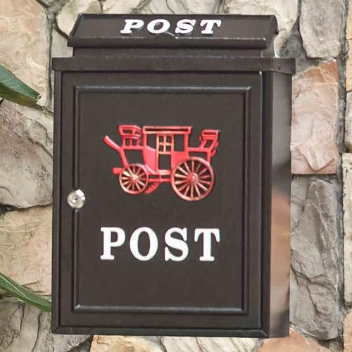 Boîte aux lettres de maison pour réception de grands courriers