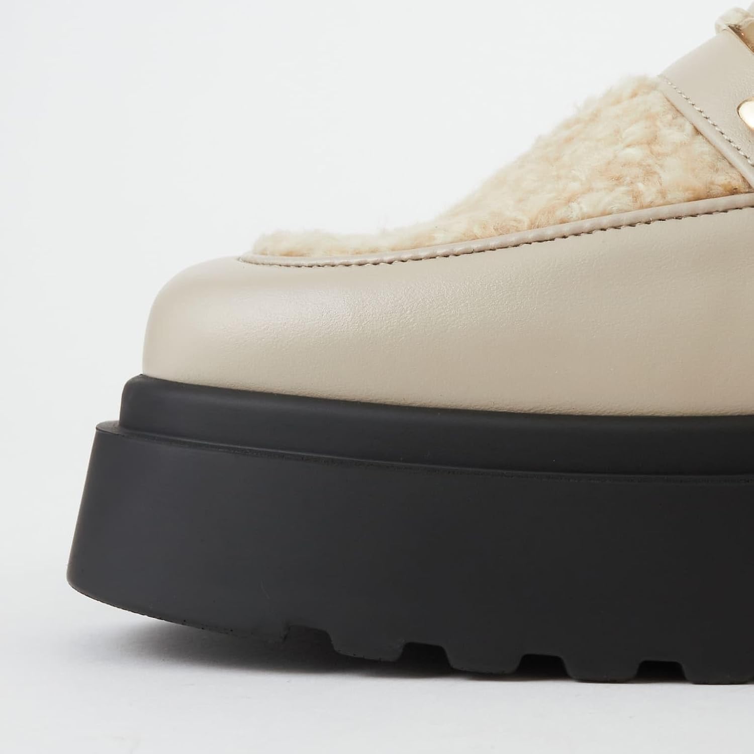 [ダイアナ] パンプス 日本製 厚底 カジュアル トレンド ローファー WD25351 ヒール高：5cm台