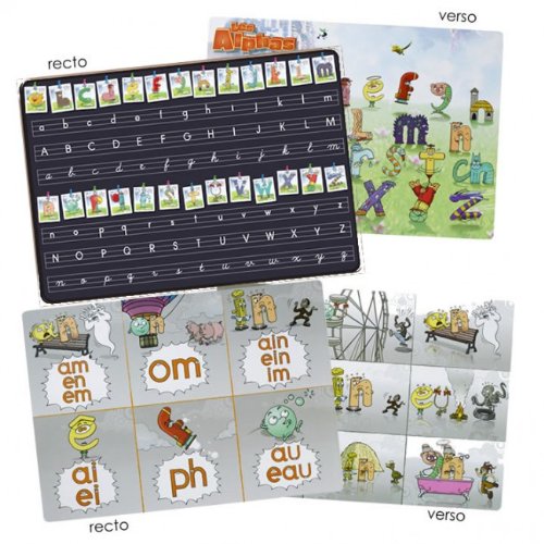 Récréalire - Les 2 sous-Main des Alphas - CP ( REC-PASCP )